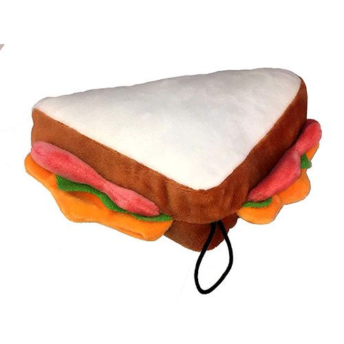 dog toy sandwich